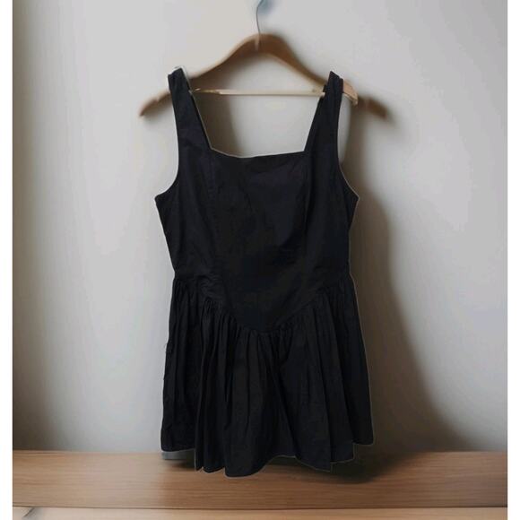 The Drop strapless Vienna Babydoll minidress Ballet Black Size Small - Picture 2 of 7